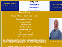 Tablet Screenshot of barryhelm.com